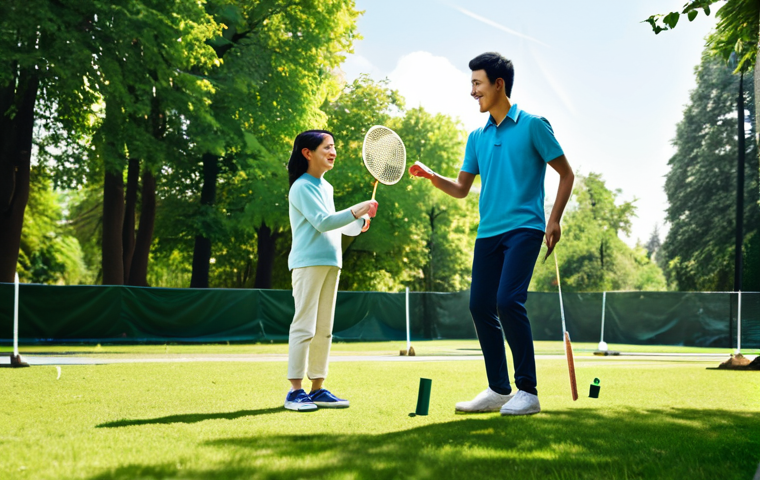 배드민턴 관련 서적 추천 - **

"A professional badminton player, fully clothed in modest sports attire, hitting a clear shot du...